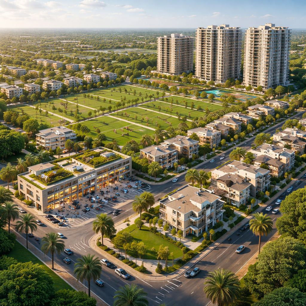 Gated residential plots for sale in Meerut